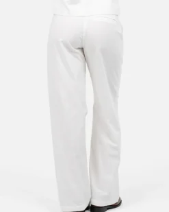 Hør Suitpants Hvid