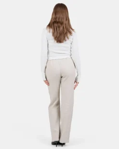 Hørbukser Højtaljede Beige