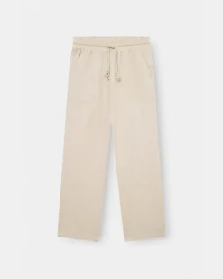 Hørbukser Lavtaljede Beige