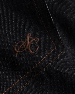 Jorts Darkwash Selvedge dame