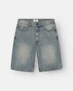 Jorts Light Blue Vintage Wash