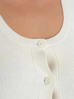 Knit top Hvid