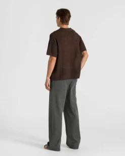 Knitted Polo Brown