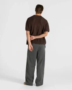Knitted Polo Brown