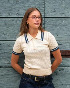 Kortærmede Polo Hvid
