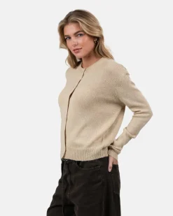 Light Weight Cardigan Beige