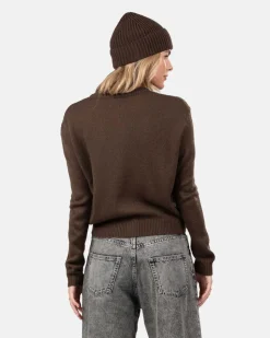 Light Weight Cardigan Brown