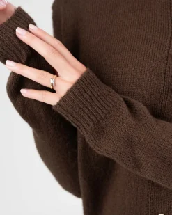 Light Weight Cardigan Brown