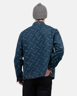Monogram Denim Jacket Indigo