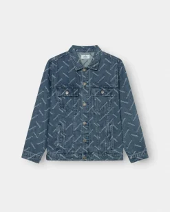 Monogram Denim Jacket Indigo