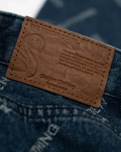 Monogram Denim Jeans Indigo