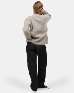 Regular Denim Jeans Black