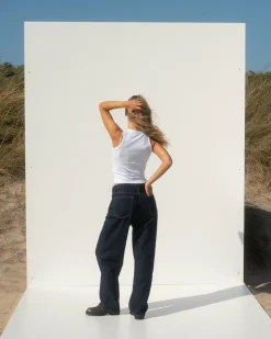 Regular Denim Jeans Indigo