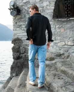 Regular Denim Jeans Light Blue