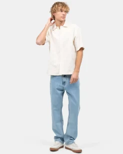 Regular Denim Jeans Light Blue