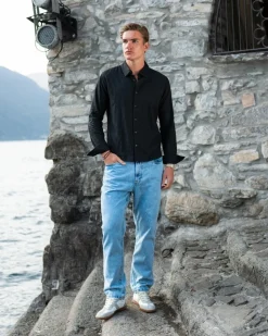 Regular Denim Jeans Light Blue