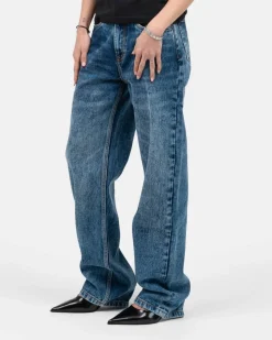 Regular Denim Jeans Mid Blue