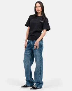 Regular Denim Jeans Mid Blue