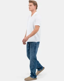 Regular Denim Jeans Mid Blue