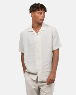 Regular Hørbukser Beige