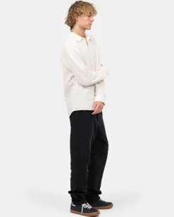 Regular Hørbukser Sort