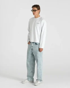 Riviera Rogue Raglan Longsleeve White