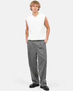 Strikvest Hvid