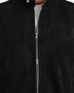 Suede Jacket Black