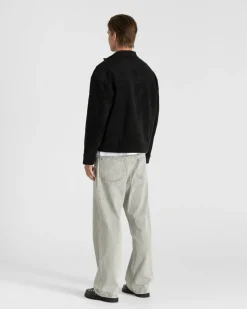 Suede Jacket Black