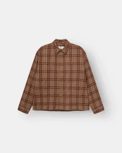 Ternet Flannel shirt bordeaux