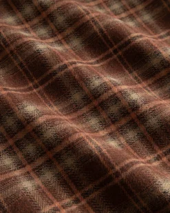 Ternet Flannel shirt bordeaux