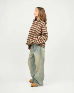 Ternet Flannel Shirt Brown