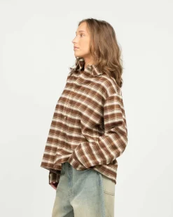 Ternet Flannel Shirt Brown