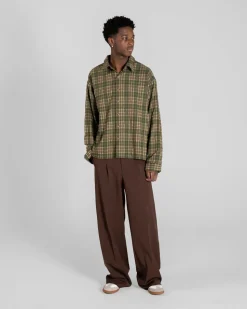 Ternet Flannel shirt Green