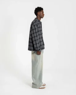 Ternet Flannel Shirt grey