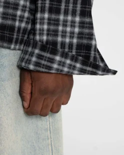 Ternet Flannel Shirt grey