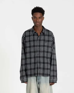 Ternet Flannel Shirt grey